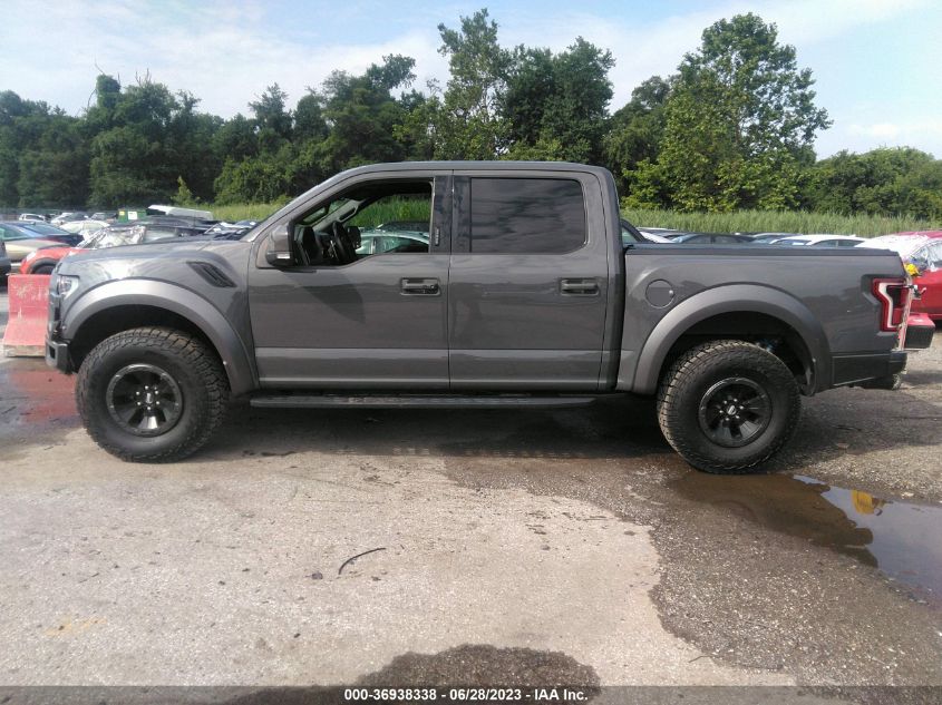 2018 FORD F-150 RAPTOR - 1FTFW1RG4JFA14416