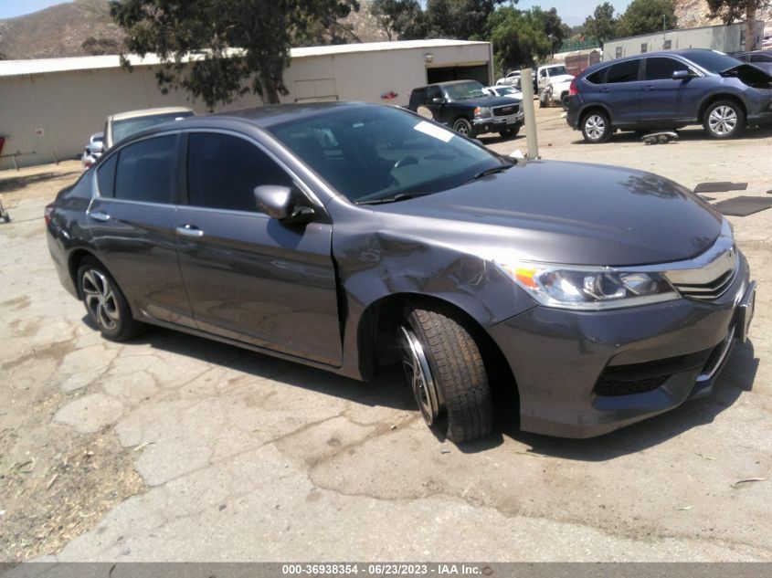 2017 HONDA ACCORD SEDAN LX - 1HGCR2F36HA225126