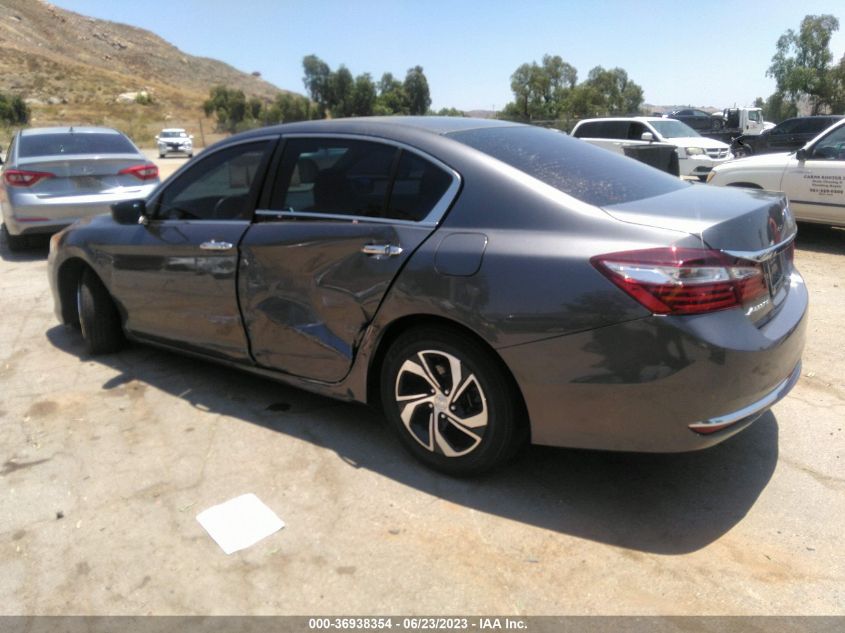 2017 HONDA ACCORD SEDAN LX - 1HGCR2F36HA225126