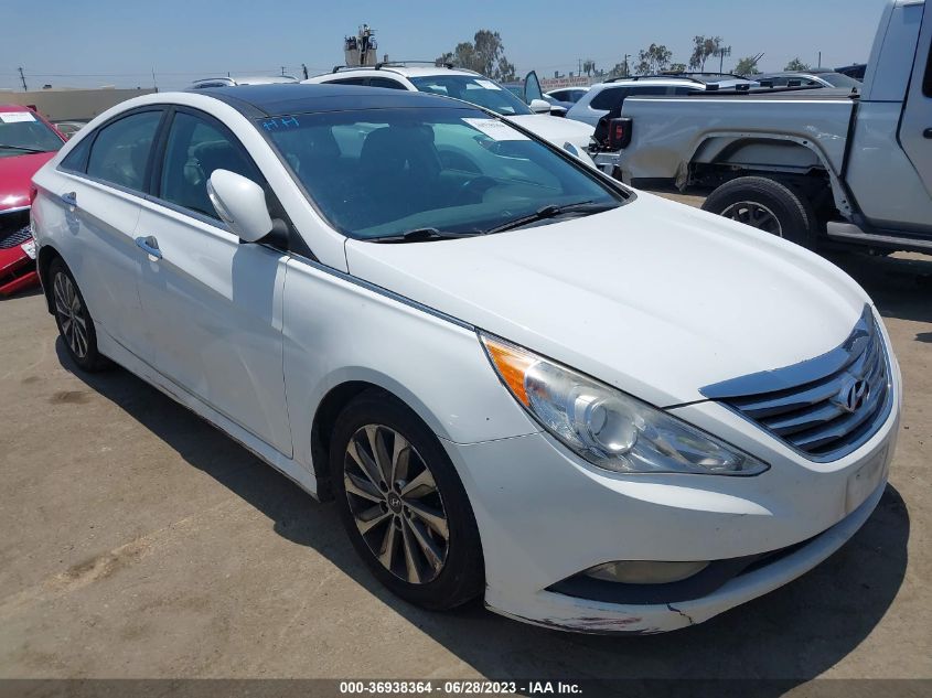 2014 HYUNDAI SONATA SE/LIMITED - 5NPEC4AC9EH815868