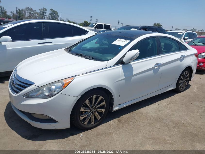 2014 HYUNDAI SONATA SE/LIMITED - 5NPEC4AC9EH815868