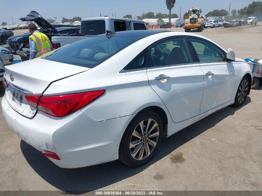 2014 HYUNDAI SONATA SE/LIMITED - 5NPEC4AC9EH815868