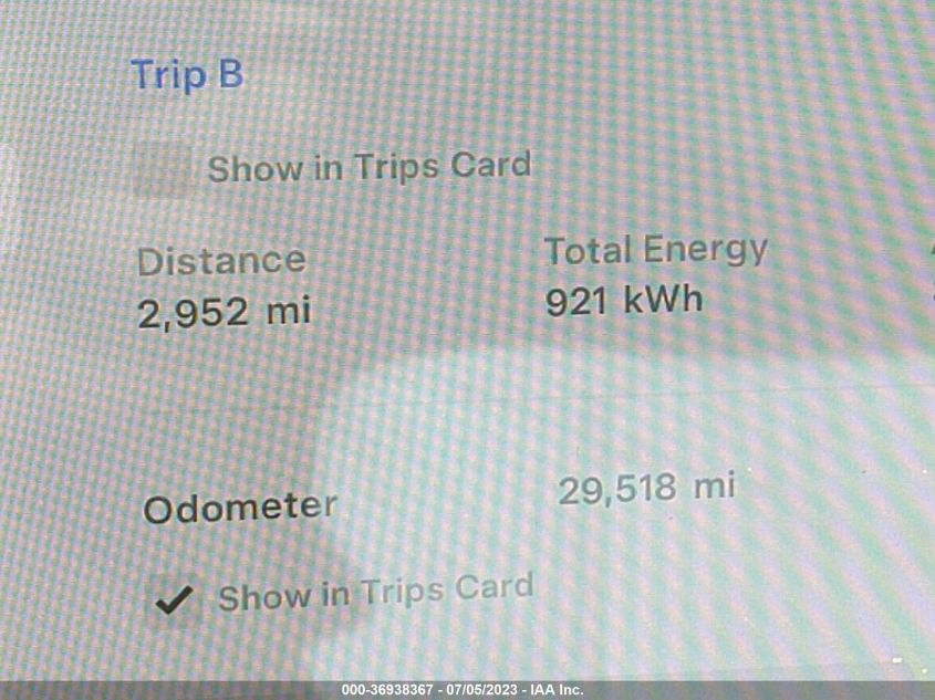 2020 TESLA MODEL Y LONG RANGE - 5YJYGDEE9LF056387
