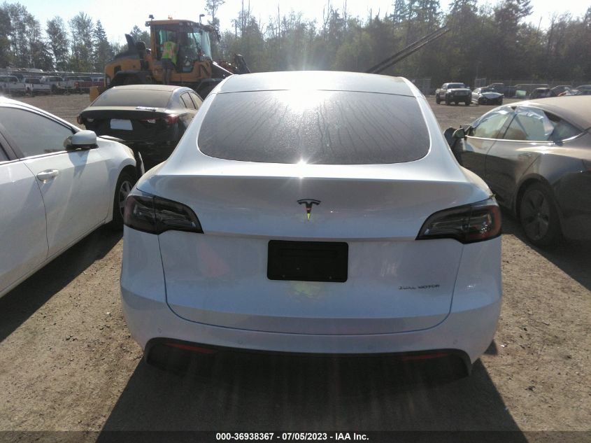 2020 TESLA MODEL Y LONG RANGE - 5YJYGDEE9LF056387