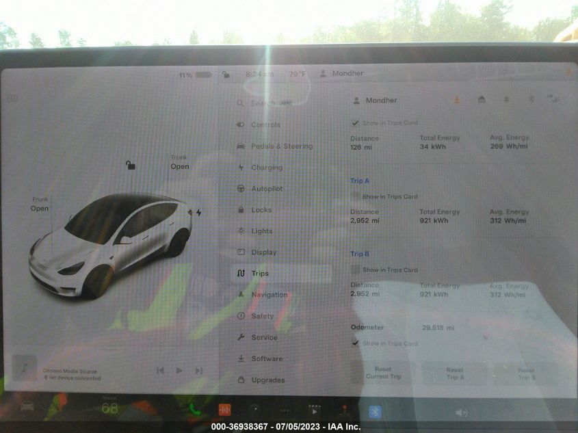2020 TESLA MODEL Y LONG RANGE - 5YJYGDEE9LF056387