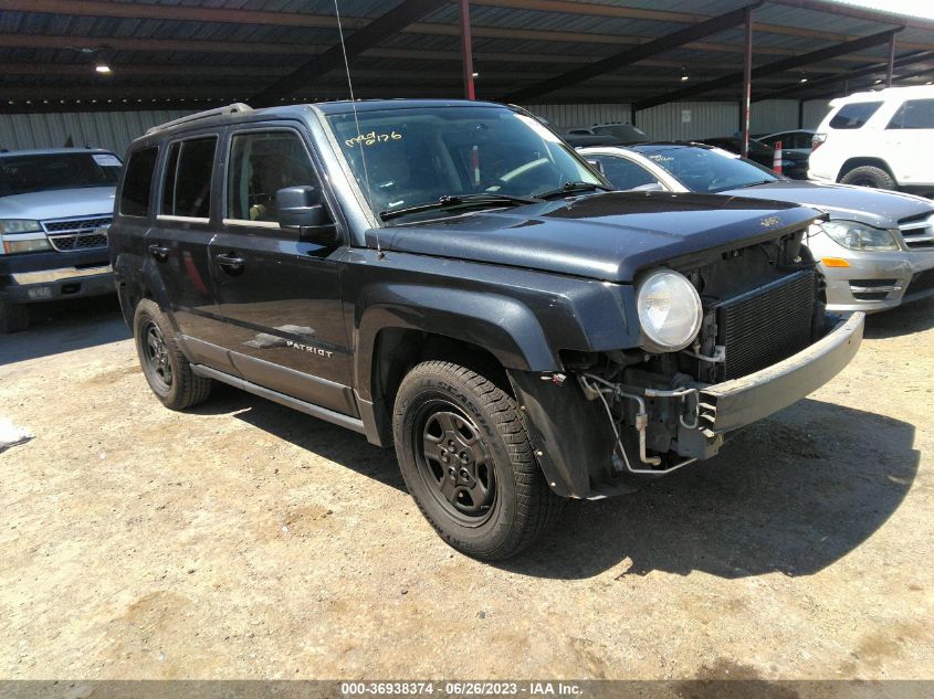 2014 JEEP PATRIOT SPORT - 1C4NJPBA6ED599391