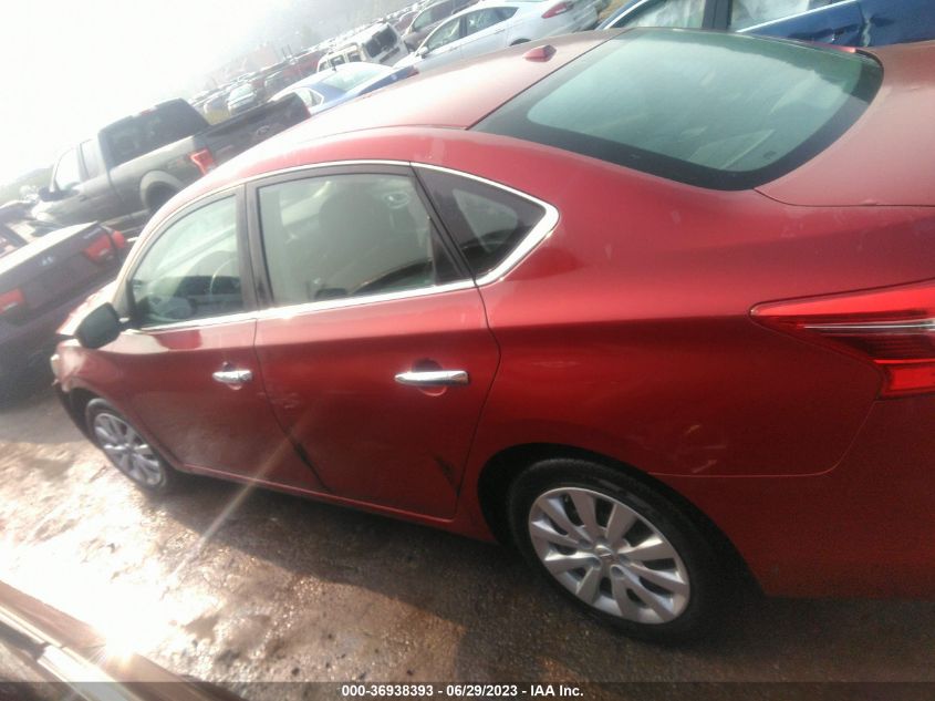 2016 NISSAN SENTRA SR/SL/S/SV/FE+ S - 3N1AB7AP0GY231891