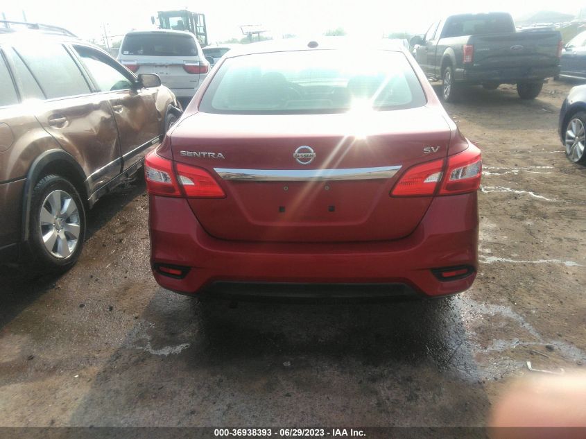 2016 NISSAN SENTRA SR/SL/S/SV/FE+ S - 3N1AB7AP0GY231891