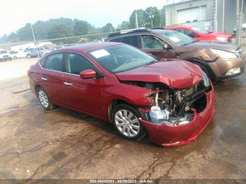 2016 NISSAN SENTRA SR/SL/S/SV/FE+ S - 3N1AB7AP0GY231891