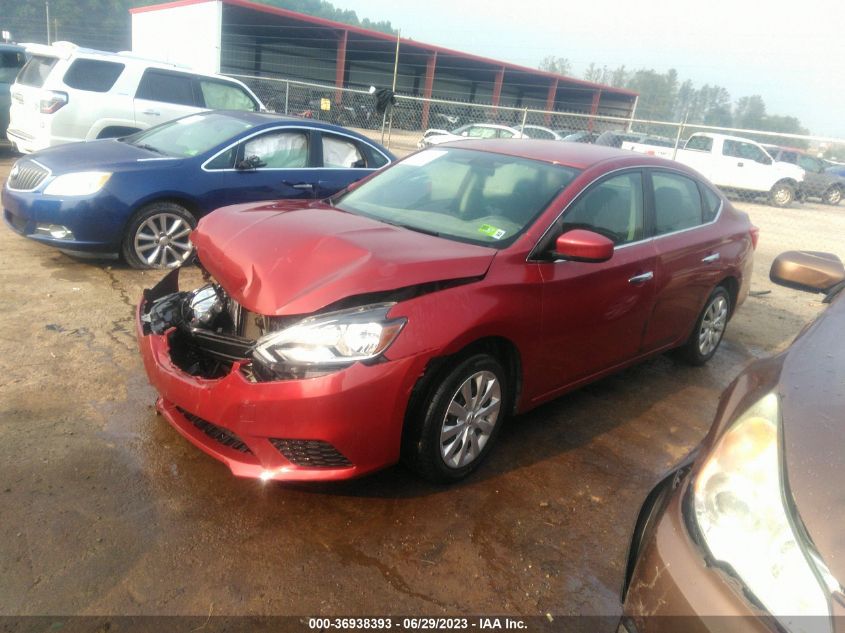 2016 NISSAN SENTRA SR/SL/S/SV/FE+ S - 3N1AB7AP0GY231891