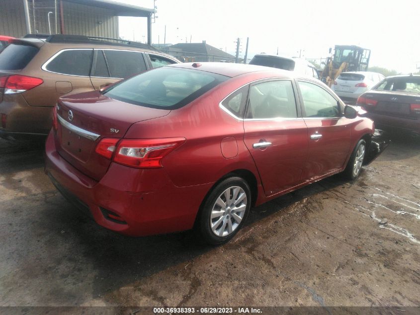 2016 NISSAN SENTRA SR/SL/S/SV/FE+ S - 3N1AB7AP0GY231891