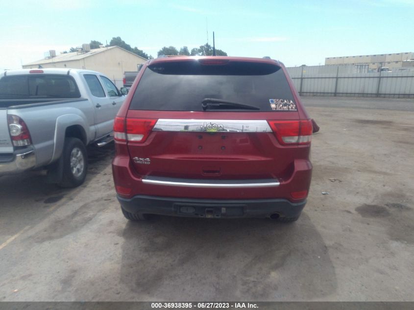 2013 JEEP GRAND CHEROKEE LIMITED - 1C4RJFBG2DC597626