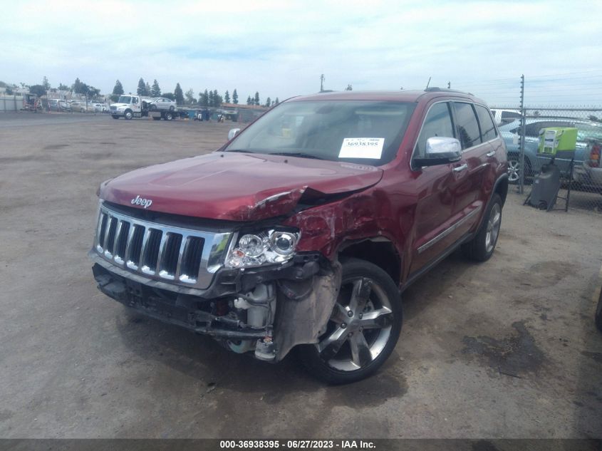 2013 JEEP GRAND CHEROKEE LIMITED - 1C4RJFBG2DC597626