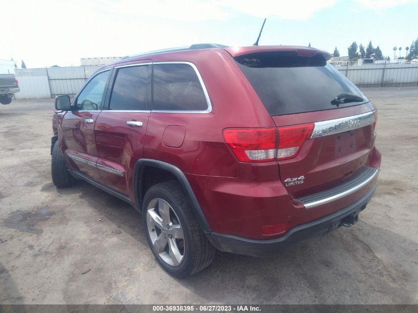 2013 JEEP GRAND CHEROKEE LIMITED - 1C4RJFBG2DC597626