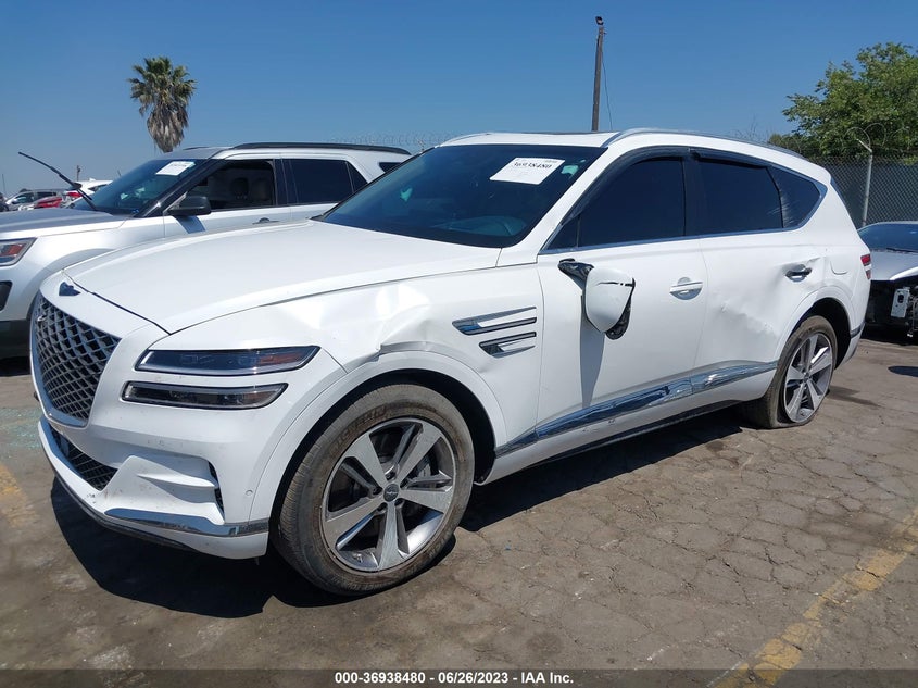 VIN KMUHCESC1MU052635 2021 GENESIS GV80