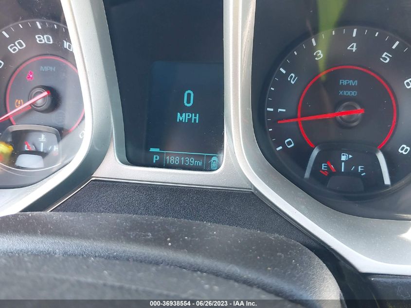 2013 CHEVROLET CAMARO LT - 2G1FB1E32D9211654