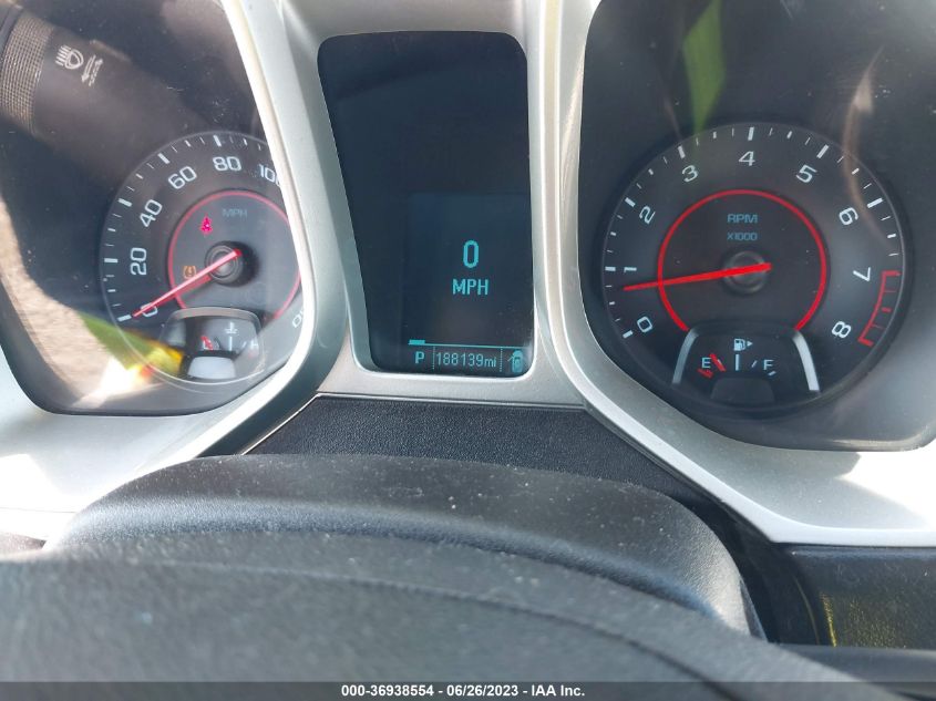 2013 CHEVROLET CAMARO LT - 2G1FB1E32D9211654