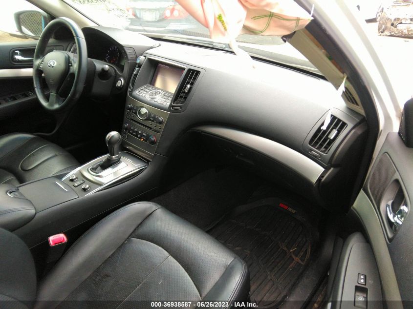 2013 INFINITI G37 SEDAN X JN1CV6ARXDM358870