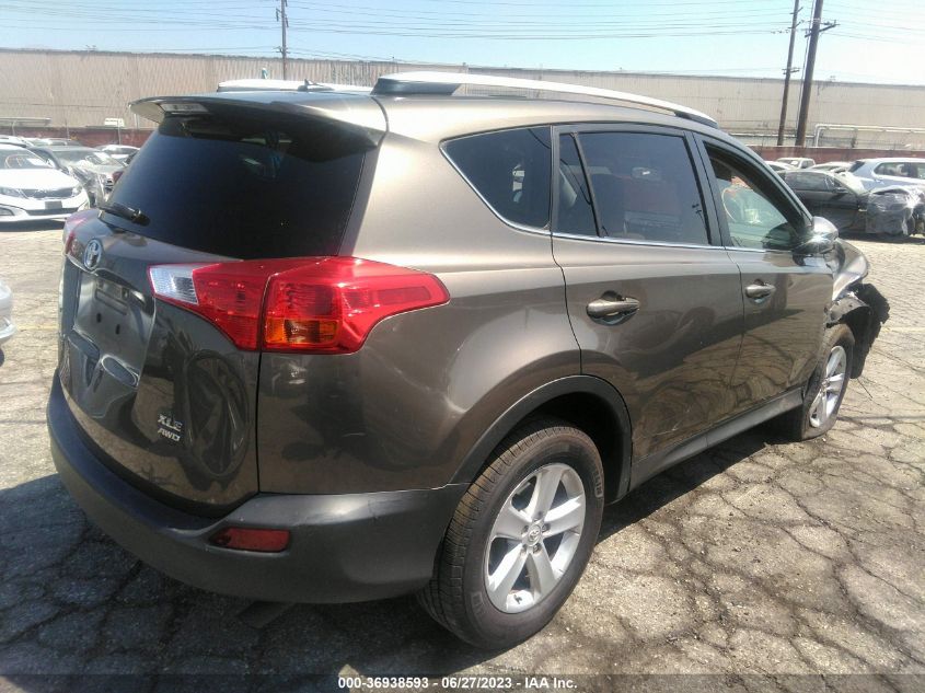 2014 TOYOTA RAV4 XLE - JTMRFREV3ED086158