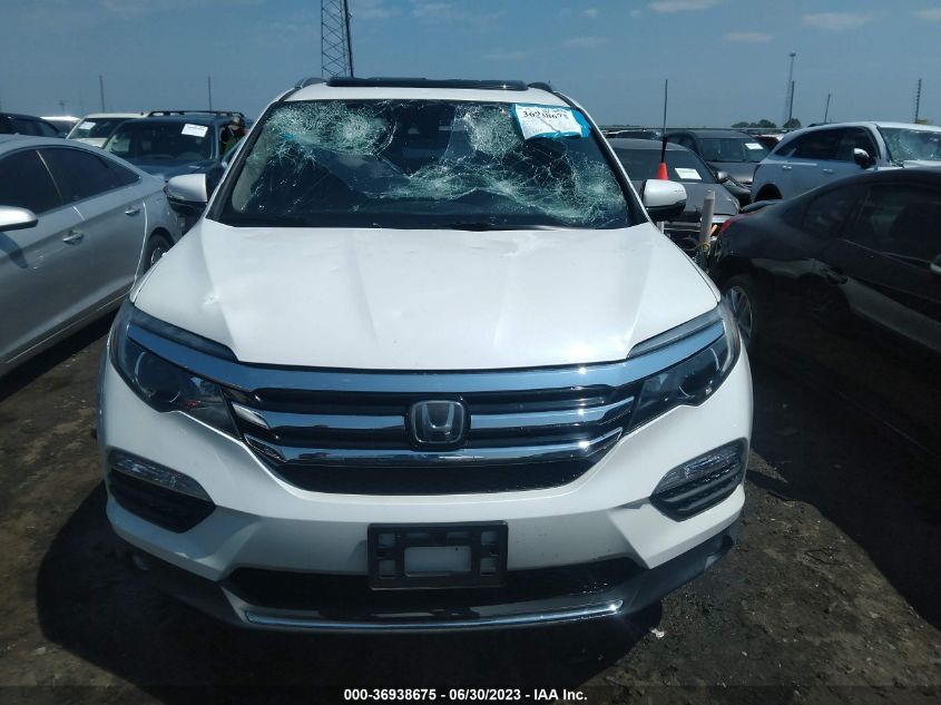 2017 HONDA PILOT ELITE - 5FNYF6H07HB094707