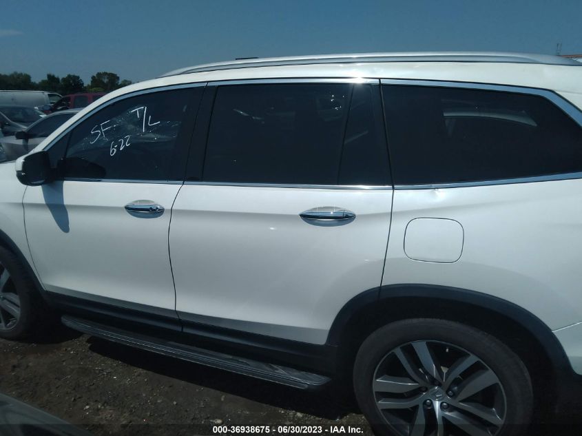 2017 HONDA PILOT ELITE - 5FNYF6H07HB094707