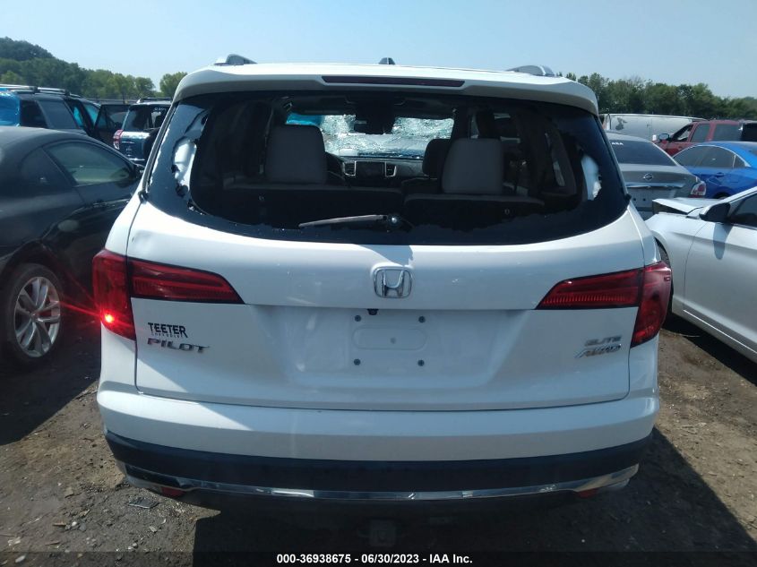 2017 HONDA PILOT ELITE - 5FNYF6H07HB094707
