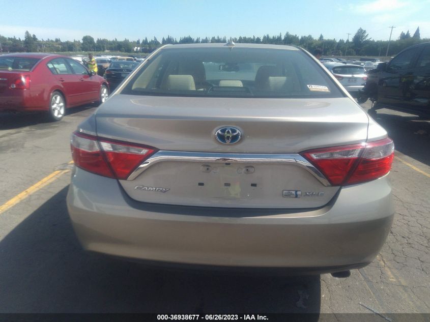 2015 TOYOTA CAMRY HYBRID LE/XLE/SE - 4T1BD1FKXFU167328