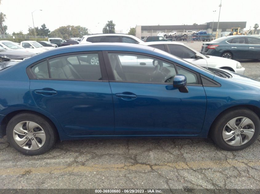 2014 HONDA CIVIC SEDAN LX - 19XFB2F52EE270364