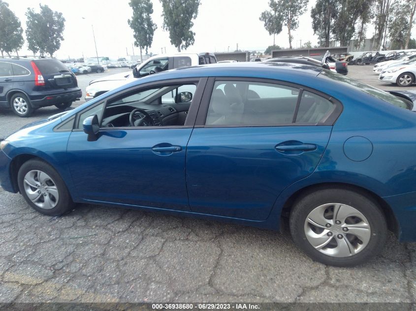 2014 HONDA CIVIC SEDAN LX - 19XFB2F52EE270364