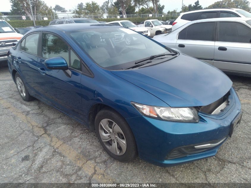 2014 HONDA CIVIC SEDAN LX - 19XFB2F52EE270364
