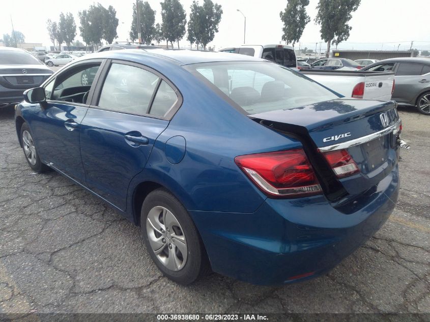 2014 HONDA CIVIC SEDAN LX - 19XFB2F52EE270364