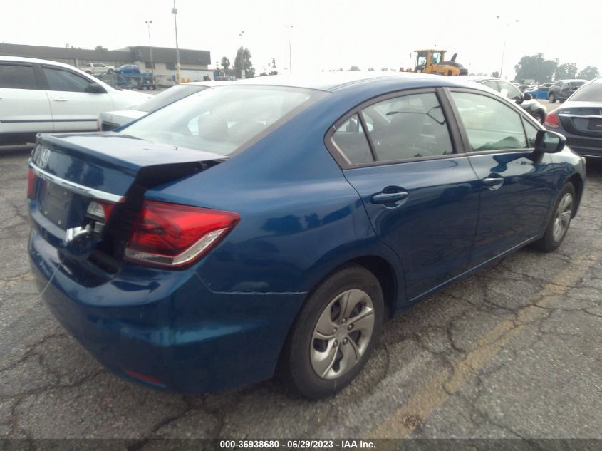 2014 HONDA CIVIC SEDAN LX - 19XFB2F52EE270364