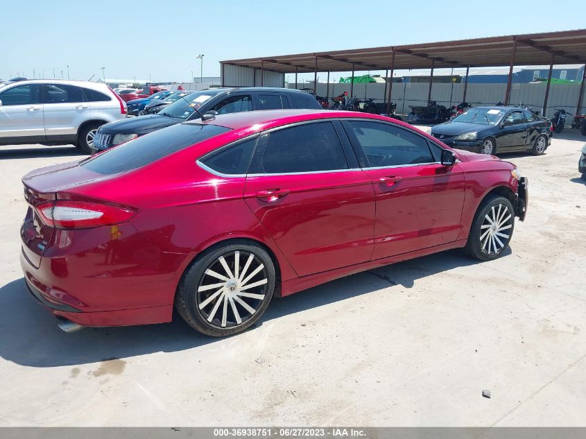 2016 FORD FUSION SE - 3FA6P0HD3GR302721