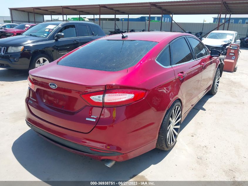 2016 FORD FUSION SE - 3FA6P0HD3GR302721