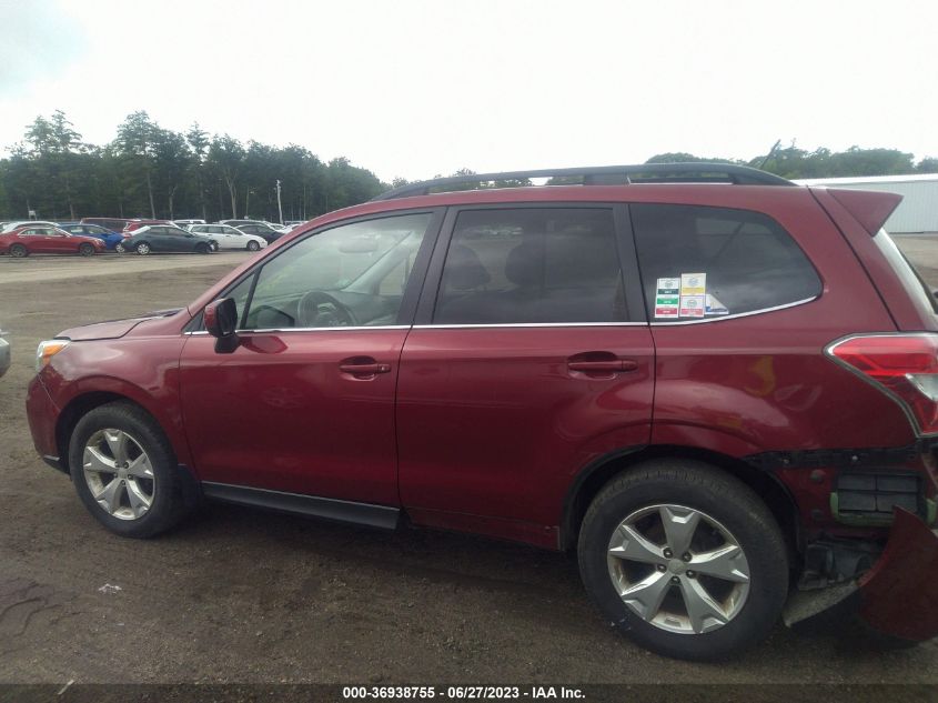 2015 SUBARU FORESTER 2.5I LIMITED - JF2SJAHC0FH454271
