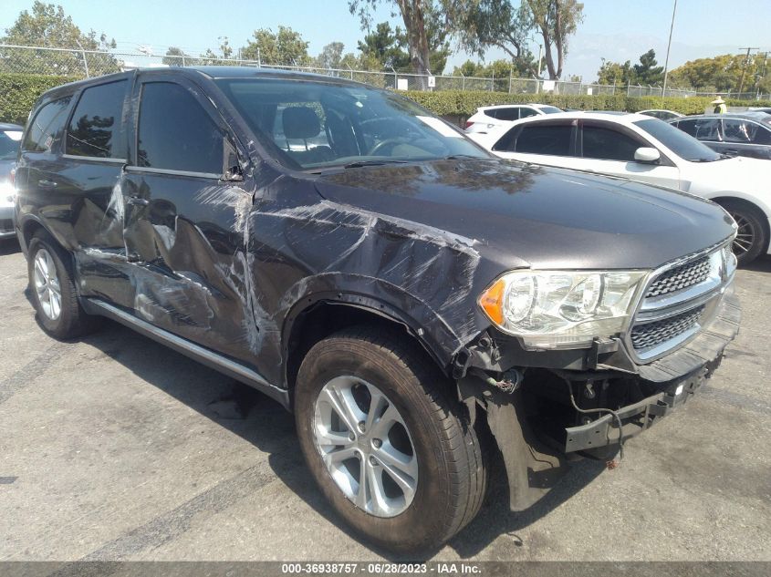 2013 DODGE DURANGO SXT - 1C4RDHAG5DC696851