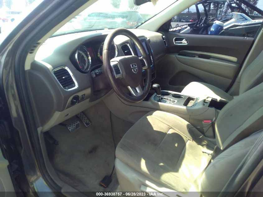 2013 DODGE DURANGO SXT - 1C4RDHAG5DC696851