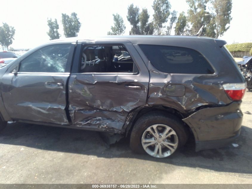 2013 DODGE DURANGO SXT - 1C4RDHAG5DC696851