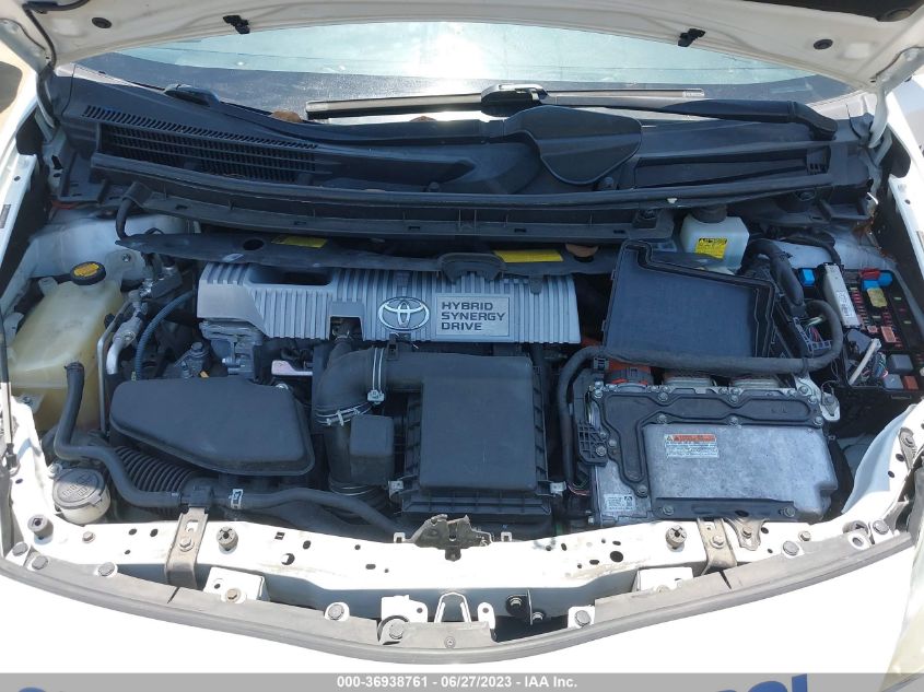 2014 TOYOTA PRIUS FOUR/FIVE/THREE/ONE/TWO - JTDKN3DUXE0385471