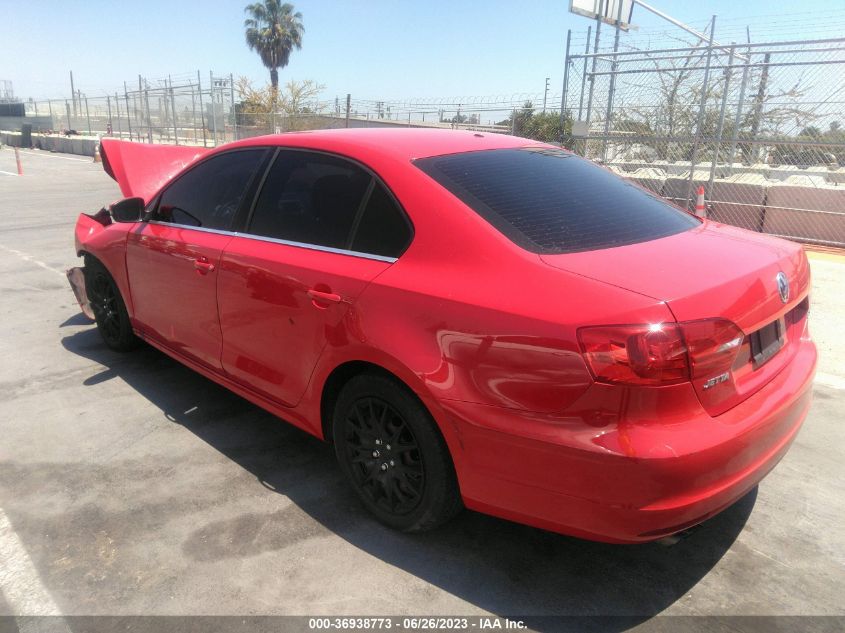 2013 VOLKSWAGEN JETTA SEDAN SE - 3VWDX7AJ1DM370709