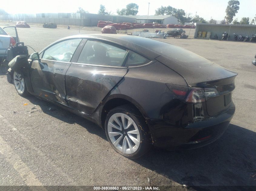 2022 TESLA MODEL 3 - 5YJ3E1EA0NF298077