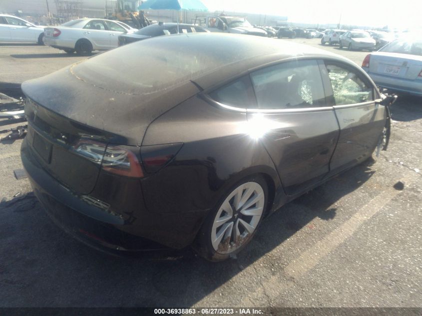 2022 TESLA MODEL 3 - 5YJ3E1EA0NF298077