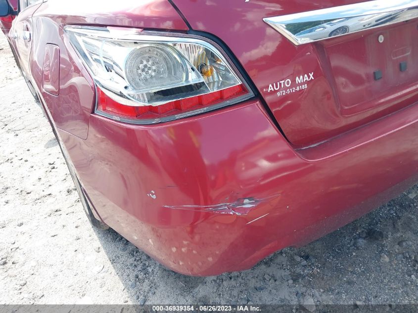 2013 NISSAN ALTIMA 2.5 SL - 1N4AL3AP1DN428294
