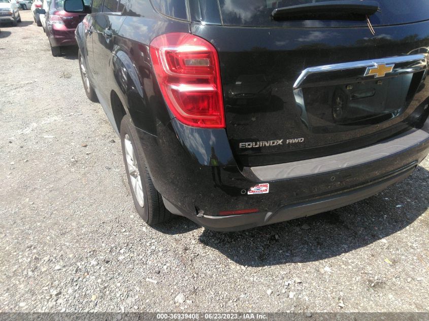 2017 CHEVROLET EQUINOX LT - 2GNFLFEK7H6308212