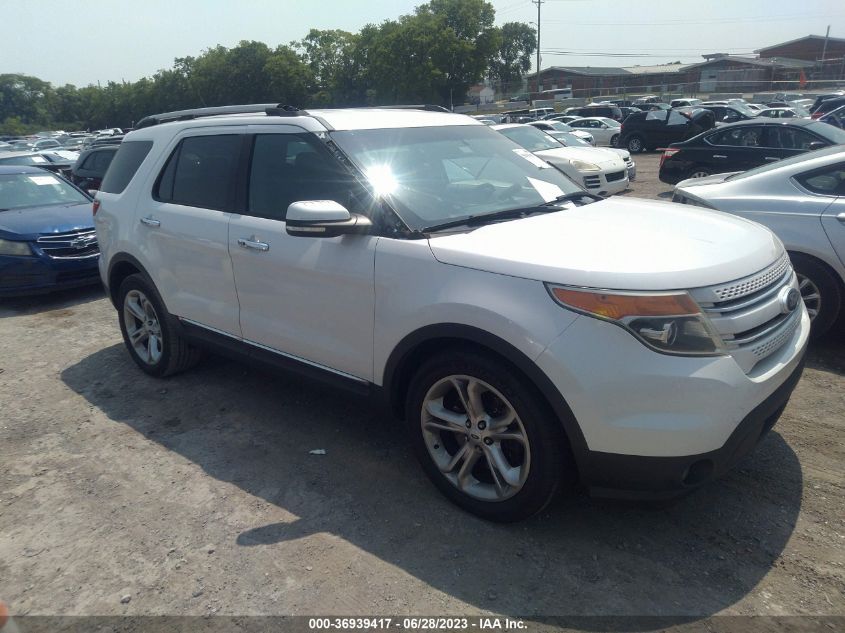 2014 FORD EXPLORER LIMITED - 1FM5K7F87EGA76475