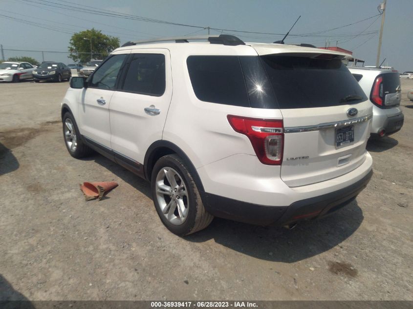 2014 FORD EXPLORER LIMITED - 1FM5K7F87EGA76475
