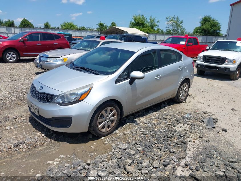 2014 KIA RIO LX - KNADM4A37E6398671