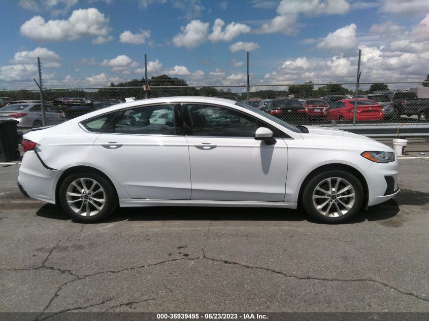 2019 FORD FUSION SE - 3FA6P0HD7KR209936