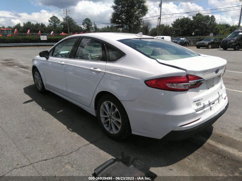 2019 FORD FUSION SE - 3FA6P0HD7KR209936