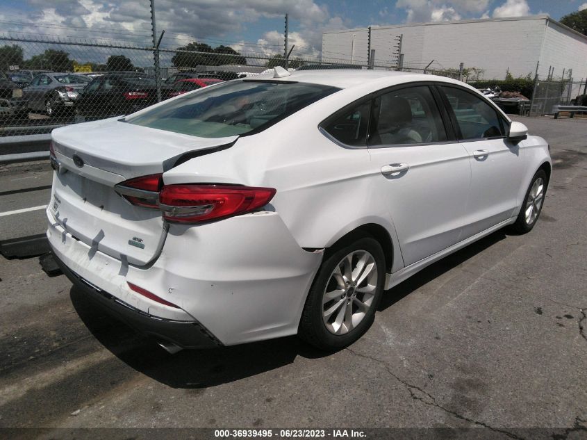 2019 FORD FUSION SE - 3FA6P0HD7KR209936